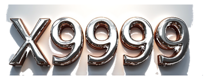 x9999 logo